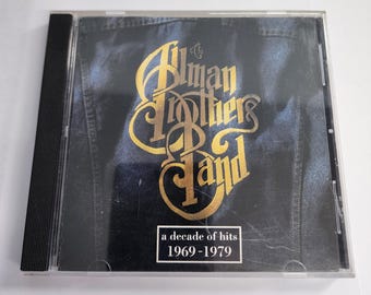 The Allman Brothers Band A Decade Of Hits vintage music CD 1991
