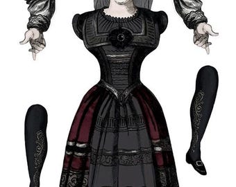 paperdolls paper toys