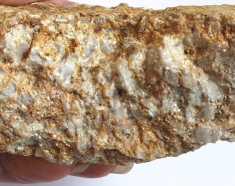 brown milky Quartzite crystal Rock nugget stone 1lb 2 oz raw snow quartz minerals feng shui fish tank aquarium terrarium decor