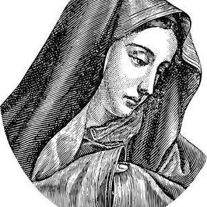 Moeder Maria Maagd Maria png jpg afdrukbare kunst religieus christelijk intant download clipart digitale afbeelding afbeeldingen downloadbaar