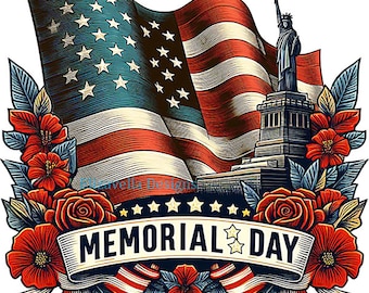 Memorial Day Clipart png, Patriotic USA flag png, patriotic art logo military vet clipart America Proud Logo jpg Clipart