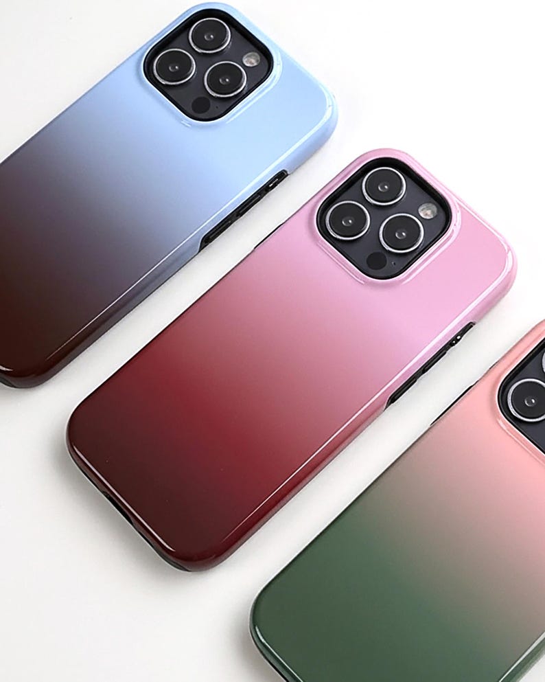 Two-tone Gradient Phone Case iPhone 17 16 15 14 13 12 11 Pro Max, Samsung Galaxy S25 Case iphone air
galaxy 25
samsung s25 case
samsung s24 case
phone case color
iPhone 17 case
iphone 16 case
iphone 14
iphone 13 pro case
y2k phone case
aesthetic phone case
ombre phone case
modern phone case
tough phone case
everyday phone case