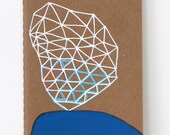 Reise-Journal / Wal / Graduierung Geschenk / Moleskin Pocket Journal / malte Mini Journal / Blue Whale / Art Gift / Reise-Journal