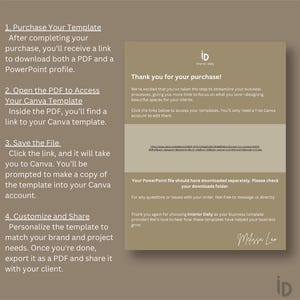 Interior Design Invoice & Acknowledgement Receipt - Etsy