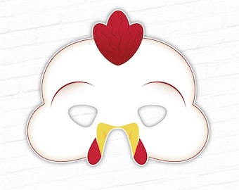 Printable Turkey Mask Thanksgiving Mask Printable Bird Mask | Etsy