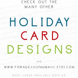 Printable Holiday Cards, Geeky Christmas Cards, Nerd Christmas Greeting ...