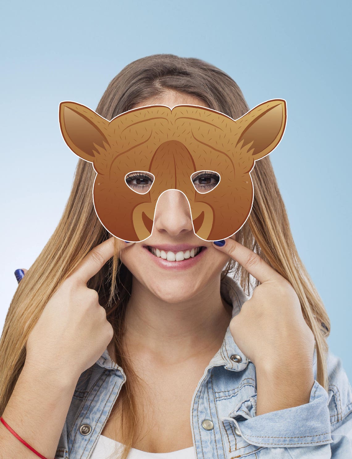 printable-animal-mask-camel-printable-mask-paper-masks-etsy