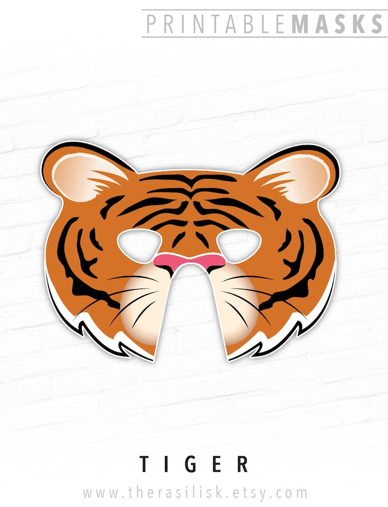 Tiger Mask, Bengal Tiger, Siberian Tiger, Tigris Mask, Wild Cat Mask, Printable Animal Mask, Predator, Halloween Mask, Jungle Pets, Occasion photo relating to Tiger Mask Printable known as Tiger Mask, Bengal Tiger, Siberian Tiger, Tigris Mask, Wild Cat Mask, Printable Animal Mask, Predator, Halloween Mask, Jungle Pets, Occasion