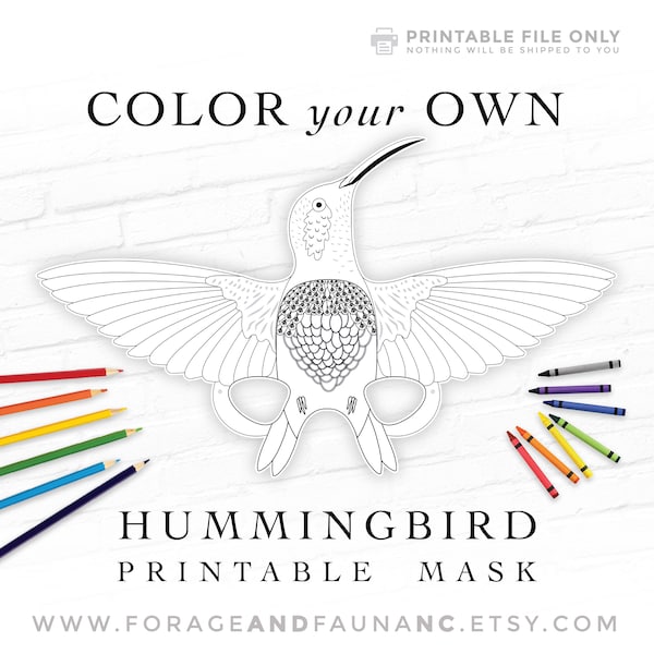 Bird Mask - Etsy