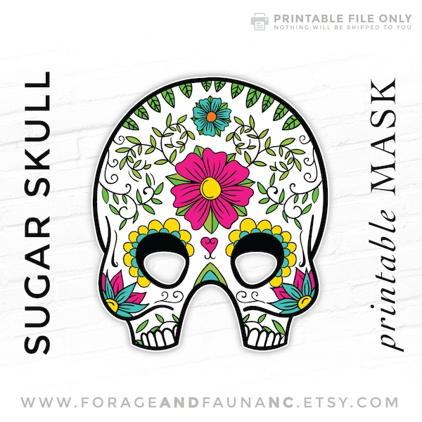 Day of the Dead Mask Etsy