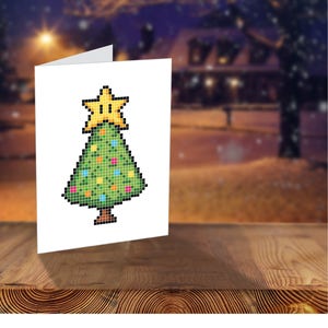 Printable Holiday Cards, Geeky Christmas Cards, Nerd Christmas Greeting ...