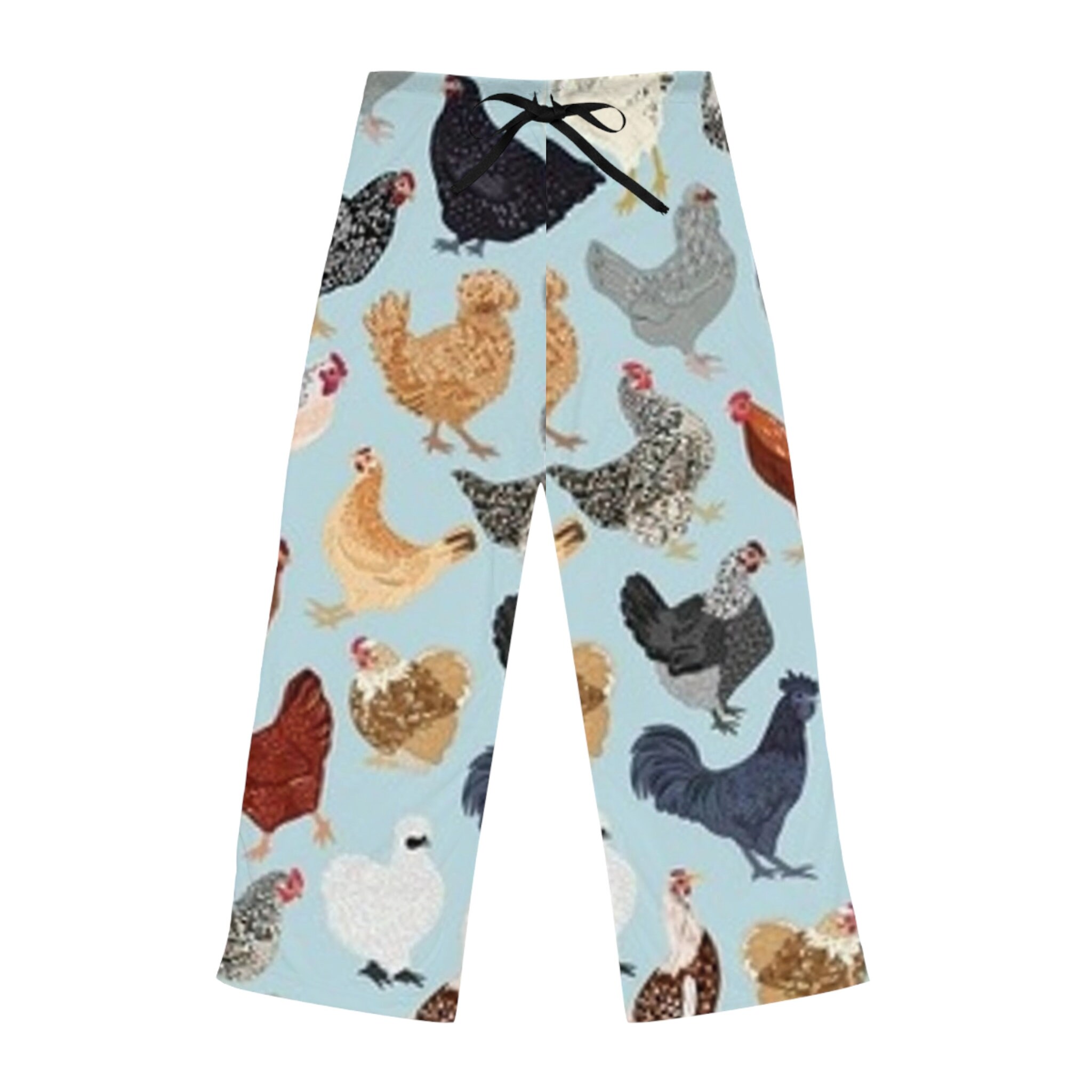 Chicken print pajamas for adults hotsell