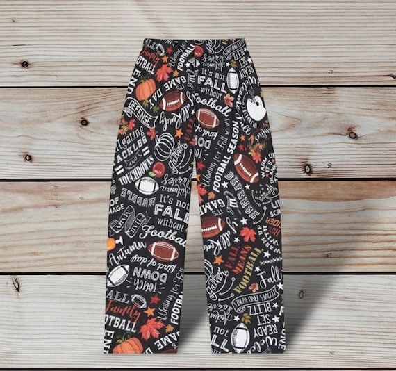 Men s Pajama Pants Autumn Football Tailgating Theme Fall Festivities Pj Pants Game Day Novelty Lounge Pants Men Gift for Him Etsy Canada