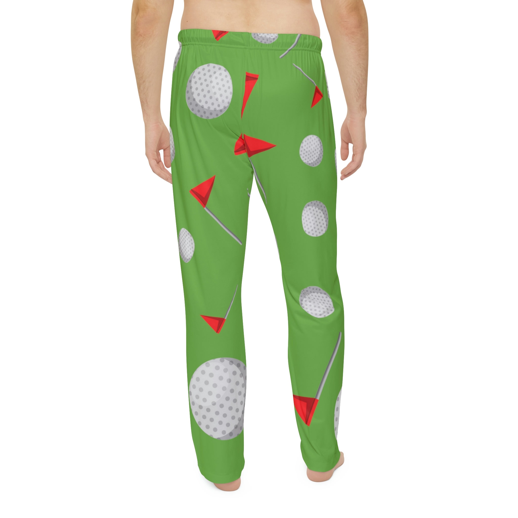 Men's Golf Themed Pajama Pants Novelty Pj Pants Golfer Etsy