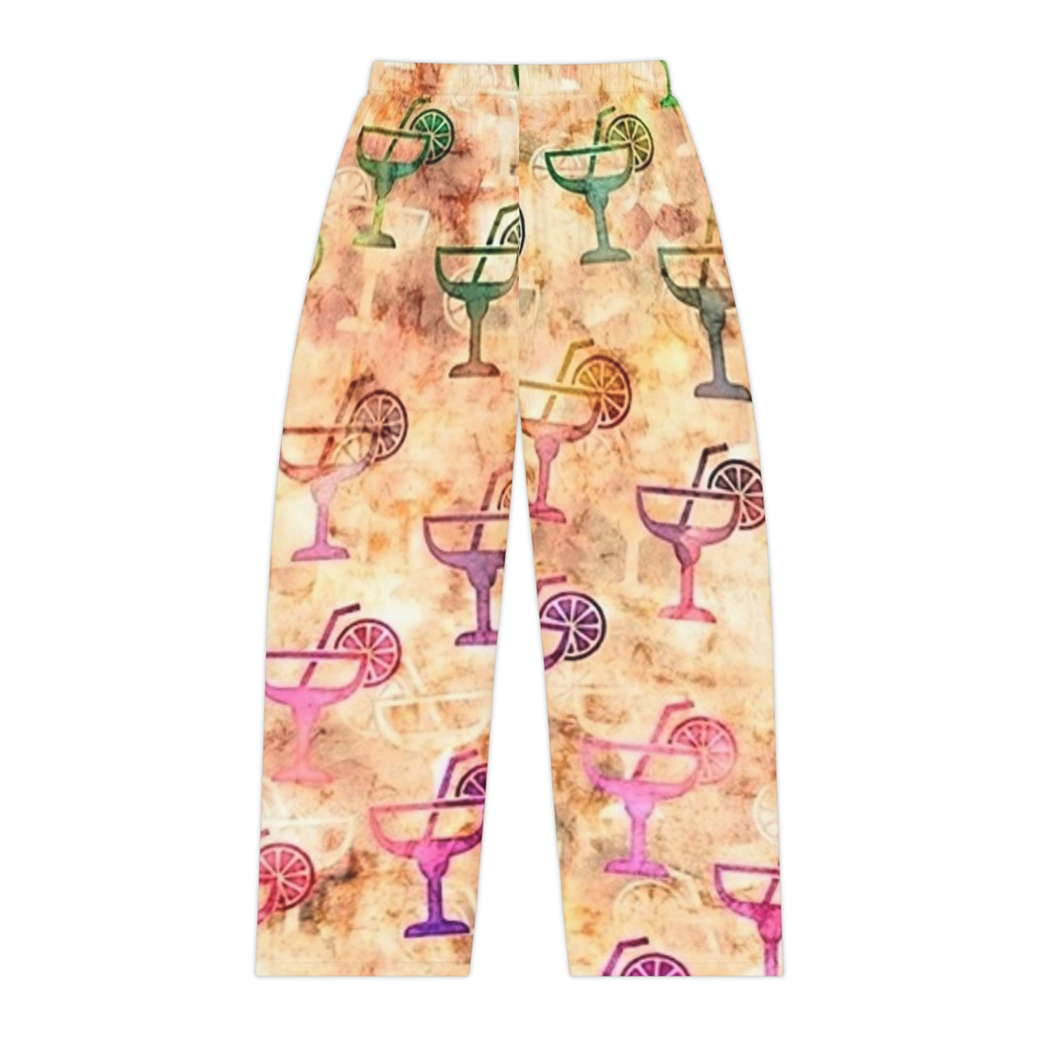 Ladies Pajama Pants Martini Glasses, Martini Cocktails Novelty Pj