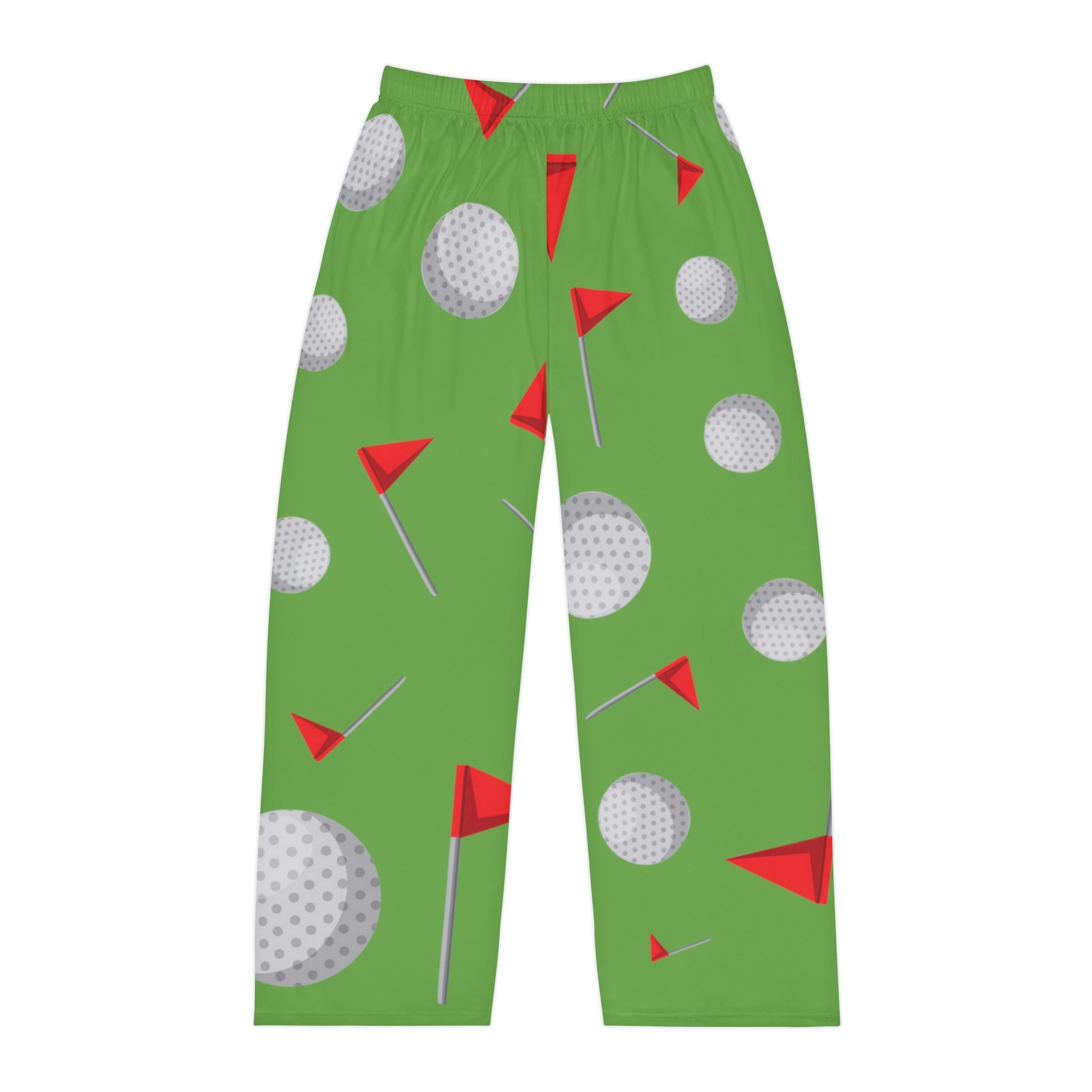 Men's Golf Themed Pajama Pants Novelty Pj Pants Golfer Etsy