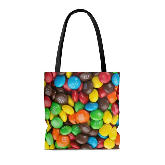 Chocolate Candy Themed Tote Bag Book Bag Teacher Bag Kids School Bag Travel Tote Accessories Bag 3 Sizes Etsy