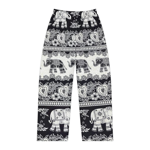 Ladies elephants pj pants, elephant pajama pants, novelty lounge pants, holiday gift, womens lounge pants