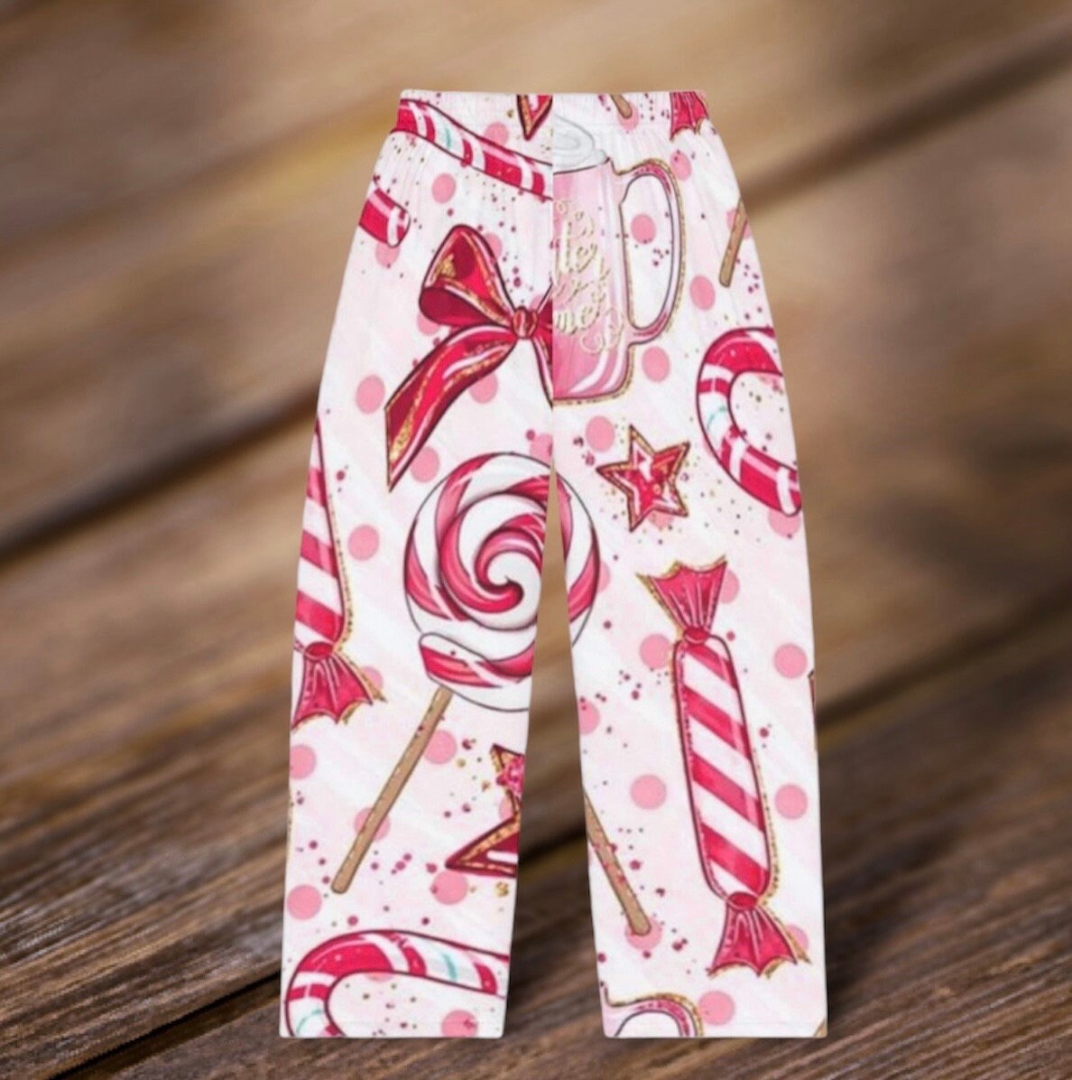 Peppermint several striped pajamas