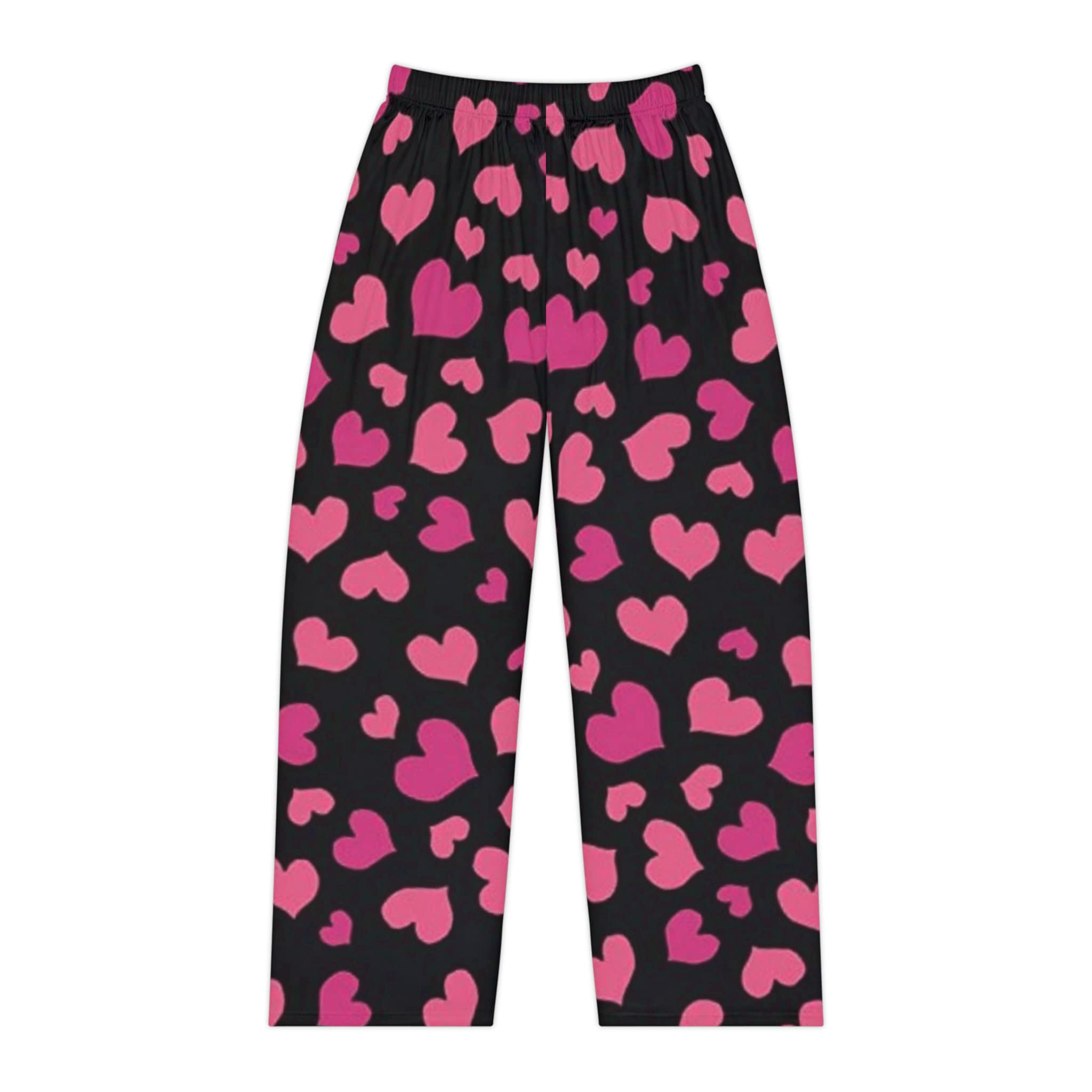 Ladies Pajama Pants Love Theme Hearts Novelty Pj Bottoms Gift for Her Red Hearts Women s Lounge Pants Fashion Summer Pjs Etsy Canada