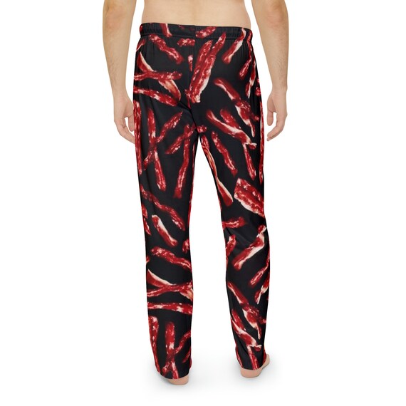 Mens Pajamas Bacon Bacon Lover Breakfast Pajamas Novelty Lounge Bottoms Mens Funny Sleepwear Pj Bottoms Etsy Canada