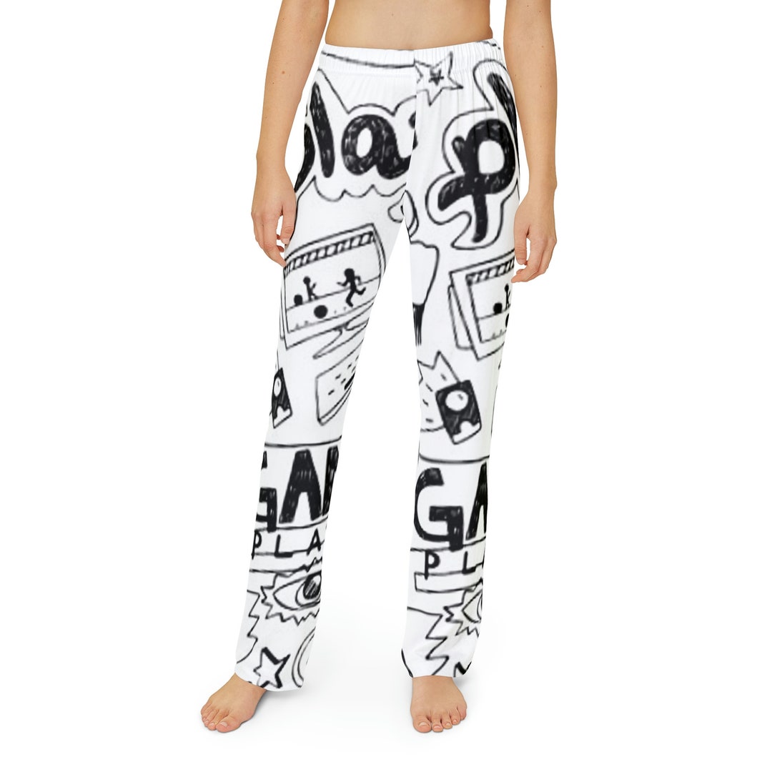 Kids Gamer Pajama Pants, Video Game Lover Pj Pants, Child Gaming Themed Pj Pants, Gift for Boy