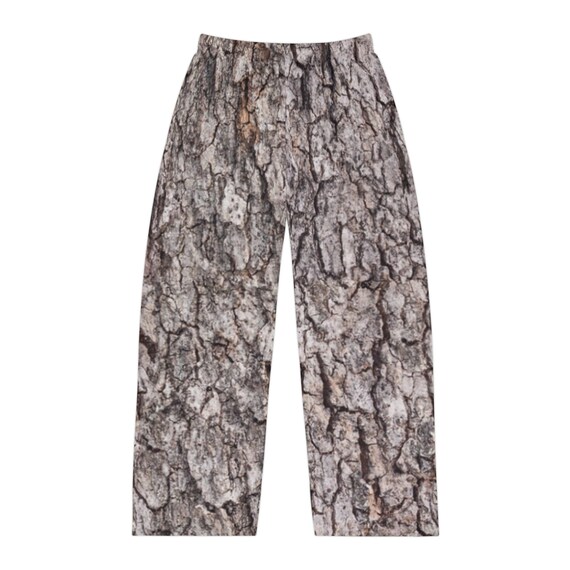 Mens Pajama Tree Bark Mens Fashion Pj Pants Novelty Lounge Bottoms Mens Funny Sleepwear Pj Bottoms Etsy