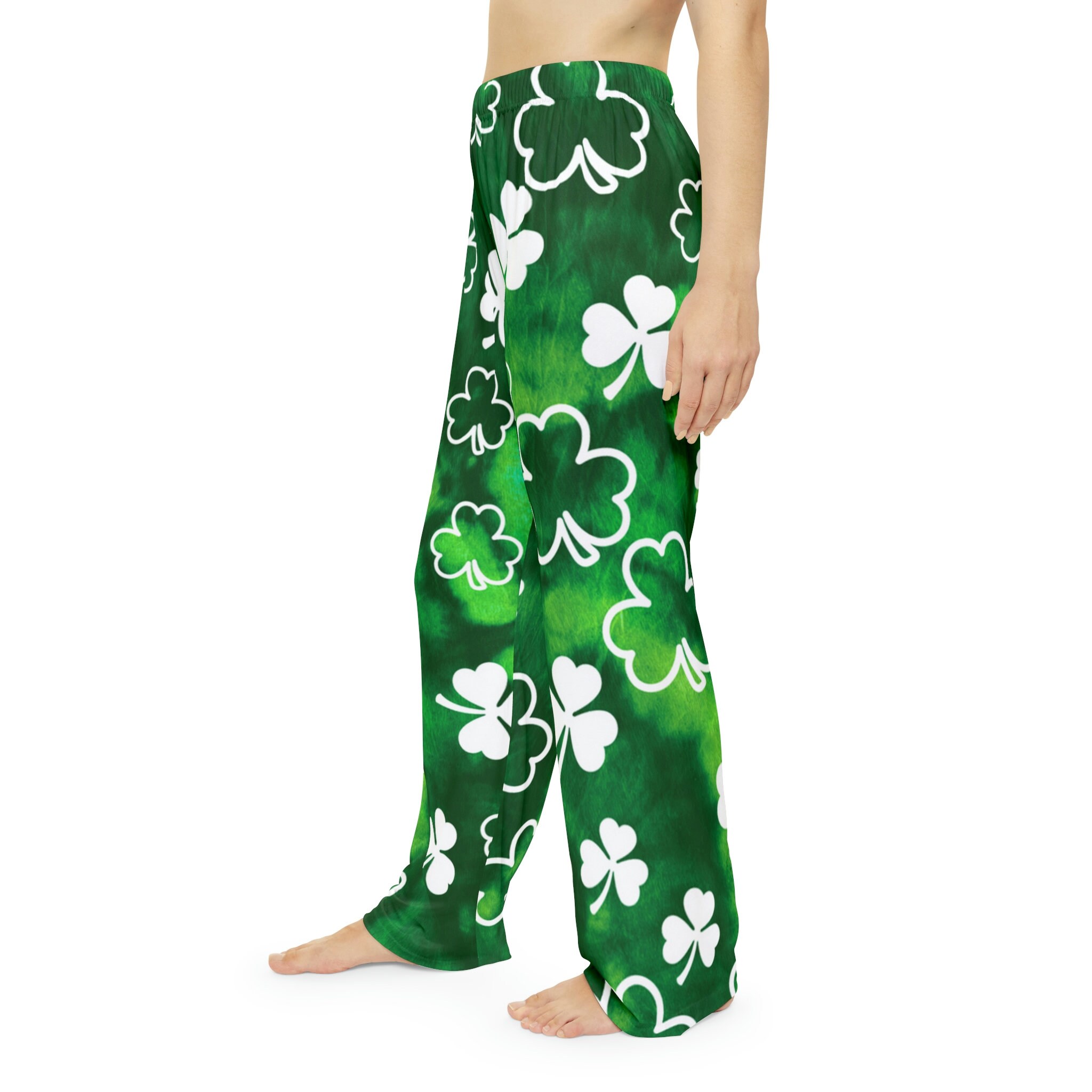 Beautiful Green Tie-Dye Pajama Set