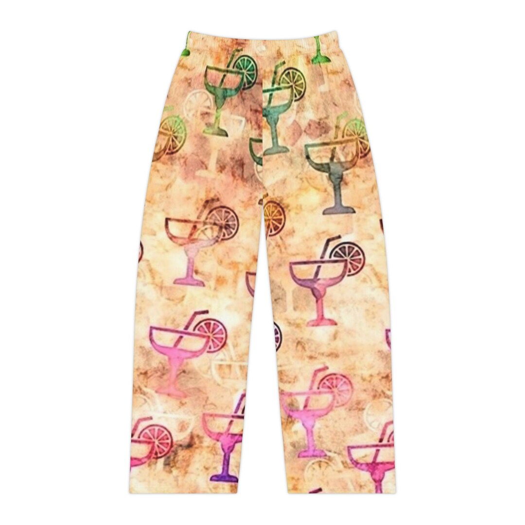 Ladies Pajama Pants Martini Glasses Martini Cocktails Novelty Etsy