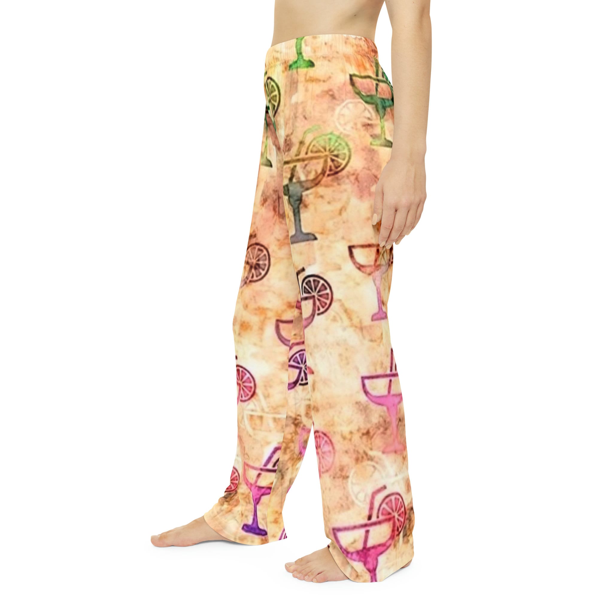 Ladies Pajama Pants Martini Glasses, Martini Cocktails Novelty Pj