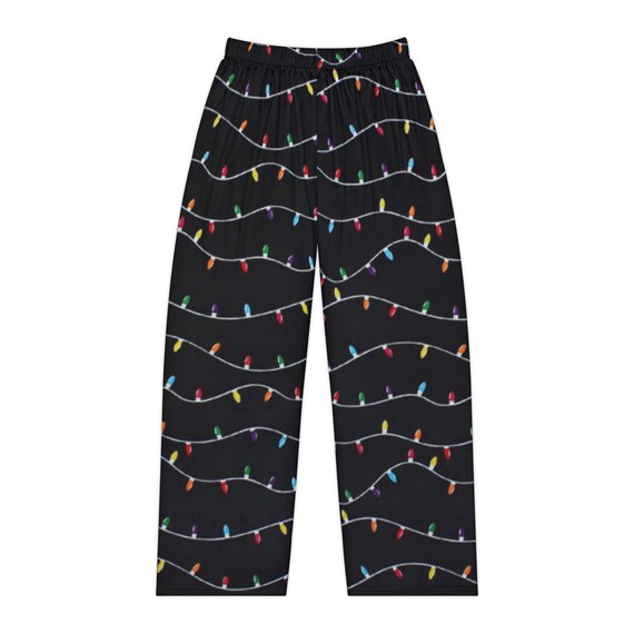 Christmas light pajama pants sales