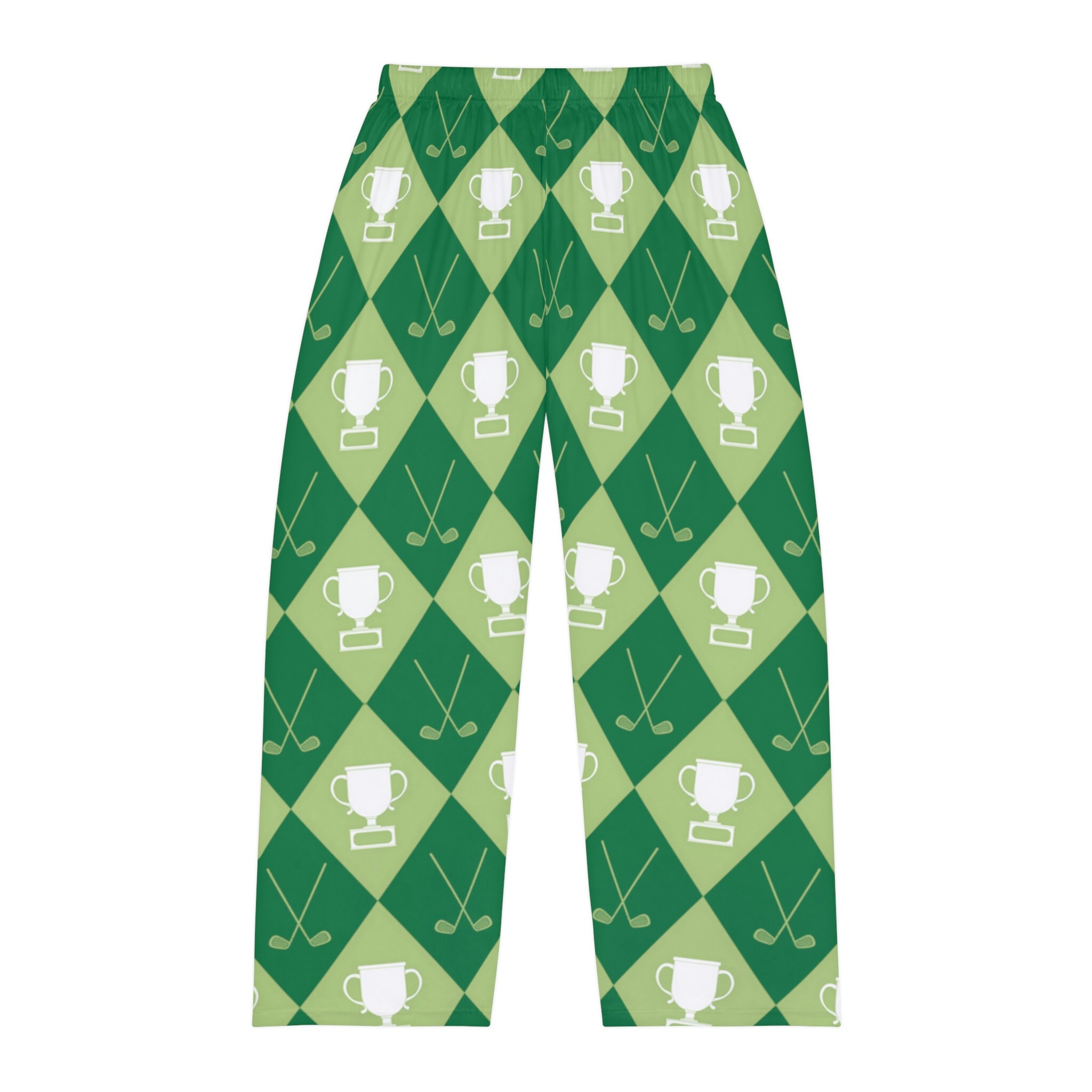 Men's Pajama Pants Golf Golfer Pj Pants Argyle Pattern Etsy