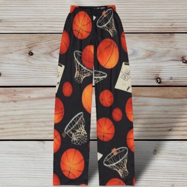 Girls Basketball Pajama Pants Etsy