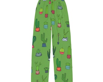 Kids Pajama Pants Cactus Themed Cute Desert Themed Kids Pj Bottoms Child Cacti Lounge Pants Novelty Kids Lounge Pants Pj Bottoms Etsy Canada