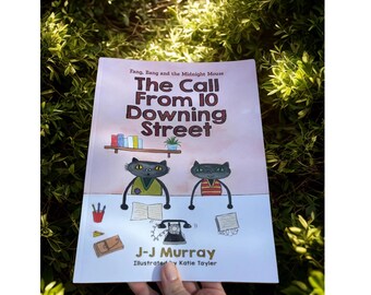 Kids Cat Detective Picture eBook The Call From 10 Downing Street Funny Fang & Bang UK  Caper Classroom PSHE aid Reader 4-8 Digital Download