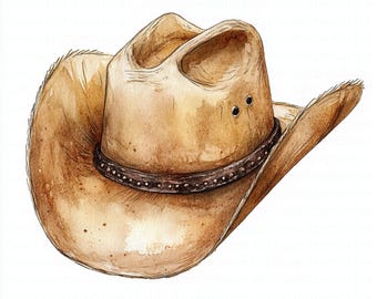 Cowboy hat clipart western nursery art ranch decor jpg digital download 5000x5000 px illustration printable kids room western graphic design