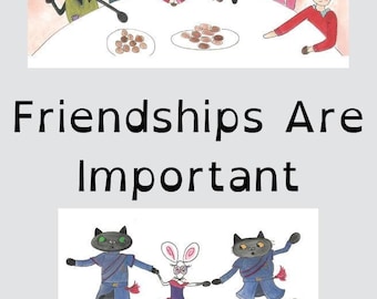 PSHE Friendship Poster Bundle KS1 KS2 Social Skills Classroom Printable Wellbeing Character Education School Resources Instant Download