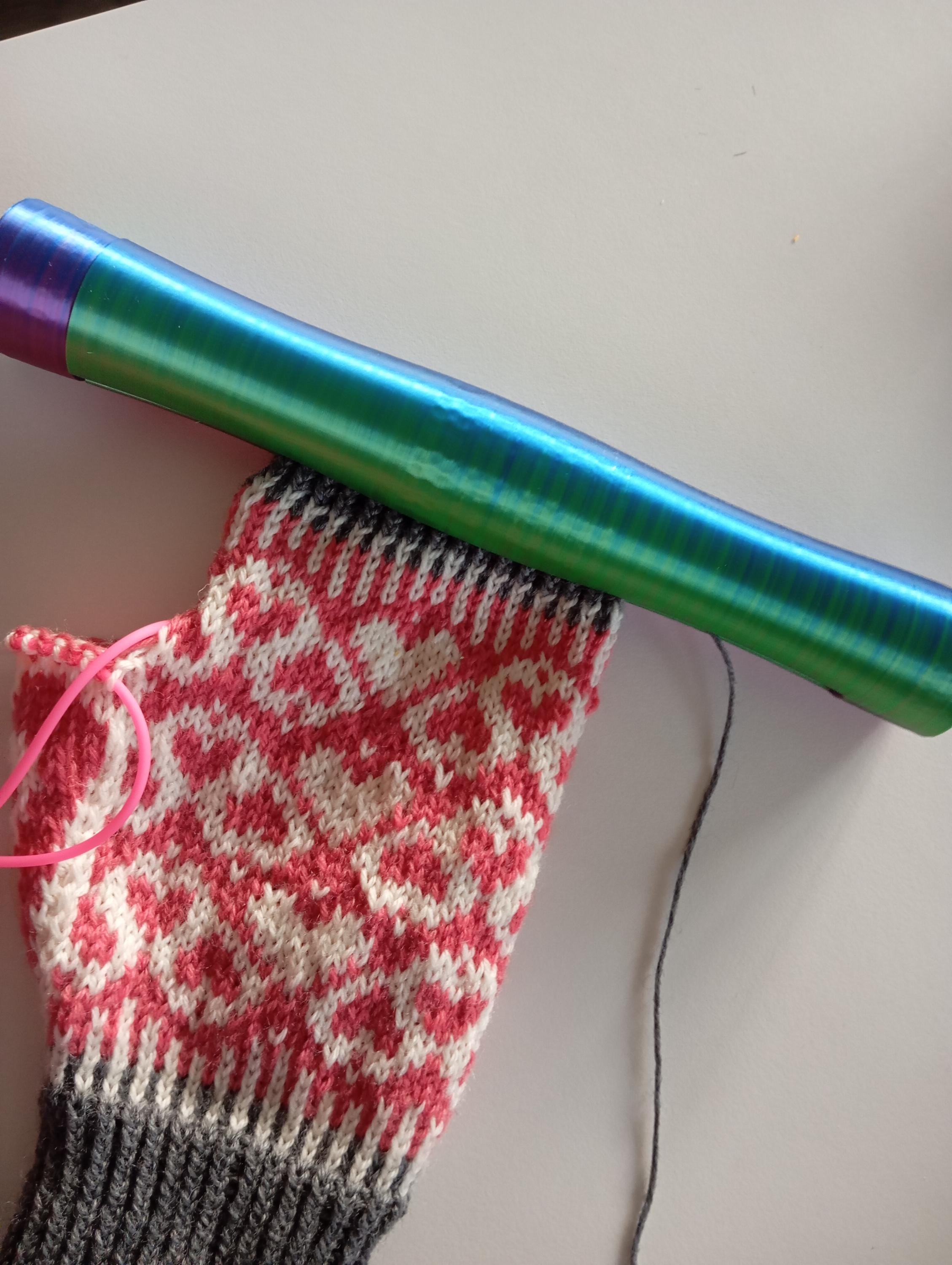 OONIQUE Aschenstopper Set - Bunte Stricknadel Stopper Für Nadeln Bis