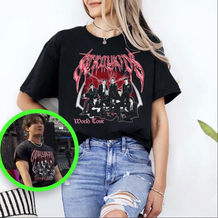 ダイヤモンドウルフ Tシャツ ブラック S ハードロックカフェ／SKZ アイエン ダイヤモンドウルフ Tシャツ ブラック S ハードロックカフェ