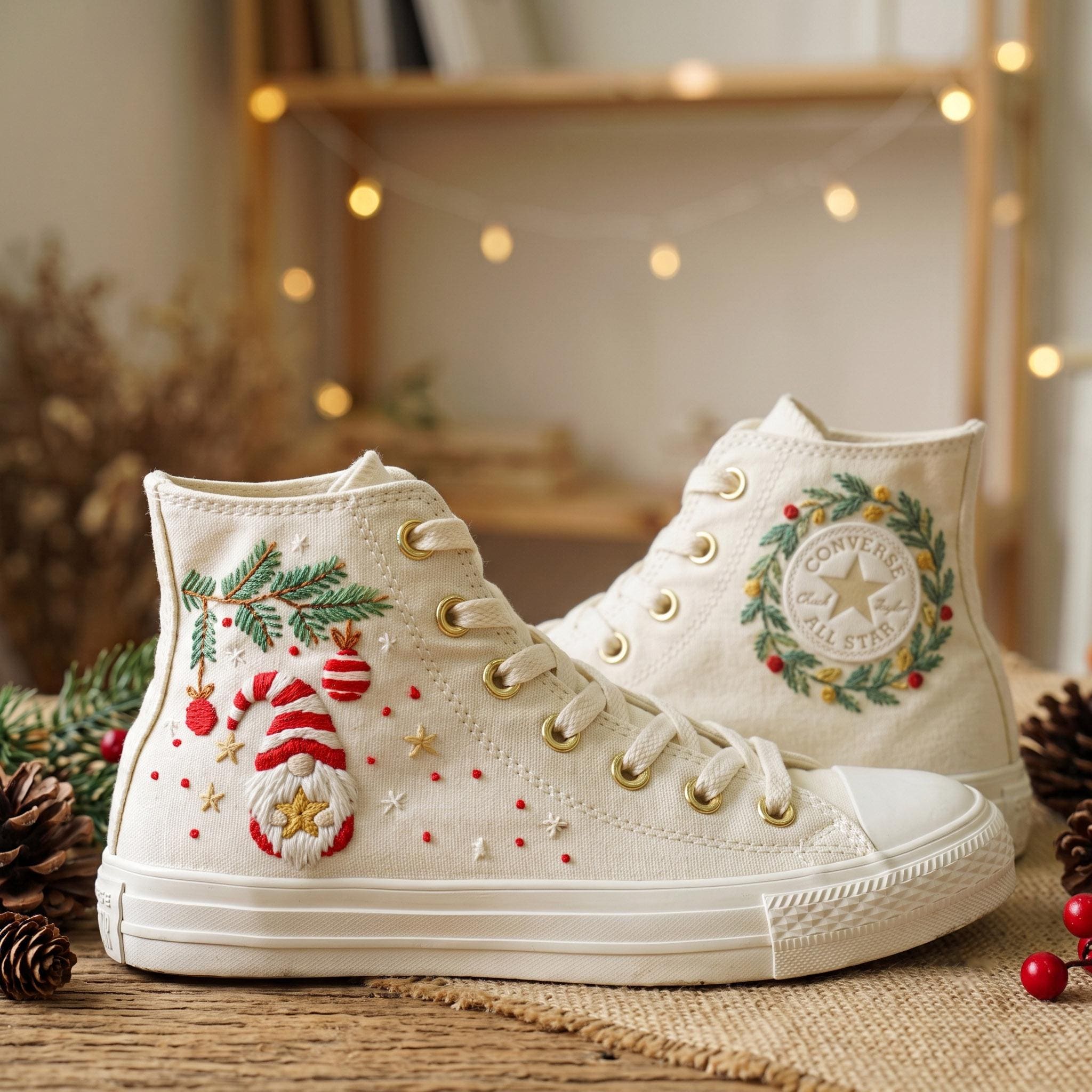 Converse Shoe Ornaments - Etsy
