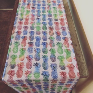 Tie Dye Pineapple Table Runner