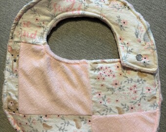 Woodland Plush Baby Bib