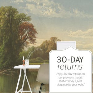 Fall River Wall Mural, Removable or Non-pasted wallpaper mural, Peel & Stick/Self-adhesive or Traditional