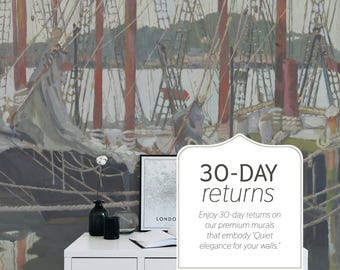 Fototapeta Harbor Stillness, tapeta usuwalna lub bez kleju, samoprzylepna lub tradycyjna