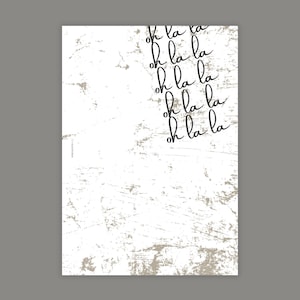 Ohlala 1 Design | Printable Planner Dashboard | Aesthetic Minimal Design | Multiple Sizes | For HP Discbound, Ring Planners, Hobonichis.