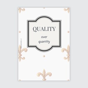 Quality Design | Printable Planner Dashboard | Aesthetic Minimal Design | Multiple Sizes | For HP Discbound, Ring Planners, Hobonichis.
