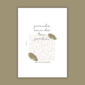 Garden Design | Printable Planner Dashboard | Aesthetic Minimal Design | Multiple Sizes | For HP Discbound, Ring Planners, Hobonichis.
