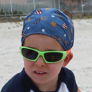 Bandana Garcon Ou Fille Choix De Tissu Foulard Cheveux Etsy