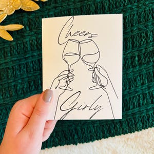 Wine Lover Birthday Card for Her • Funny Cheers Greeting Card for Women • Celebrate with Wine