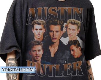 Vintage 90s Graphic Style Austin Butler T-shirt, Austin Butler Merch Gifts For Man and Women Unisex T-shirt